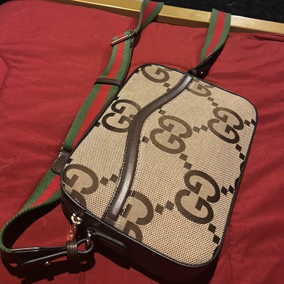 Brand new men’s Jumbo GG messenger bag